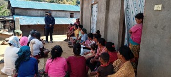 Community orientation and group formation at the Dhading were held from March 26 to April 2, 2024.