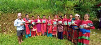 Providing Kitchen Gardening Kits to Farmers