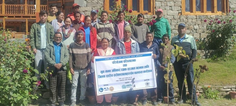 Mapping Young Human Rights Defender Networks in Humla