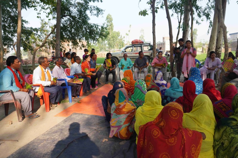 Engaged in Discussions with Women’s Groups in Rautahat