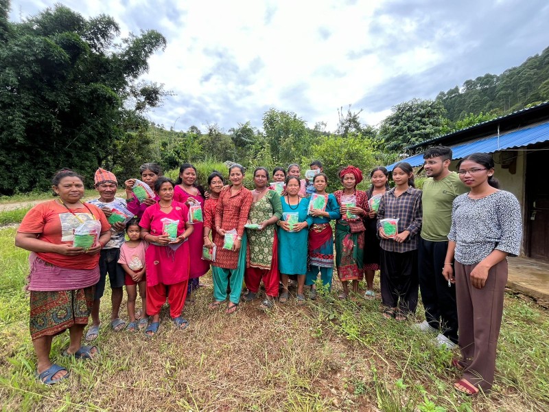 Empowering Farmers With Kitchen Gardening Kits