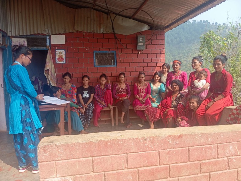 Nurturing Sustainable Agriculture: Monthly Meetings Empower Women Farmers in Dhading