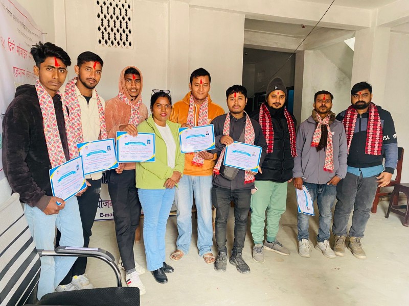 65-Day Mobile Repair Training Program Successfully Completed in Mahottari District